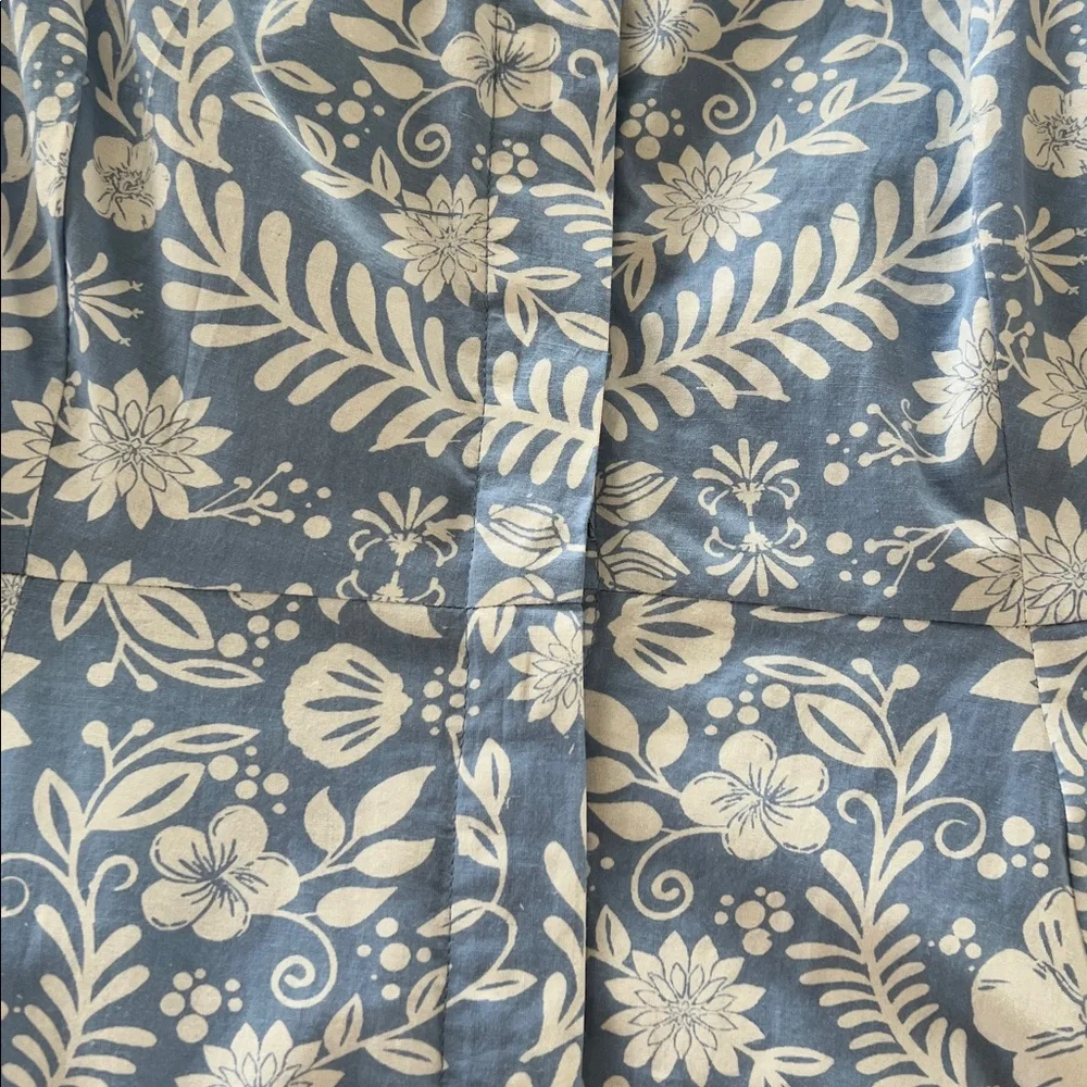 Blue & White Floral Maxi Dress by Beyond by Vera - Picture 12 of 12